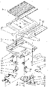 Compartment Separator Diagram and Parts List for ET18GKXSG02  Whirlpool Refrigerator