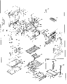 Cabinet Parts Diagram and Parts List for 106N14SP1  Kenmore Refrigerator