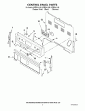 Part Location Diagram of W10170632 Whirlpool PANL-CNTRL