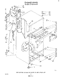 CABINET Diagram and Parts List for ET18SCXMWR0  Whirlpool Refrigerator