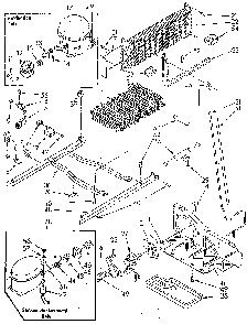 Unit Diagram and Parts List for ET20AKXSN07  Whirlpool Refrigerator