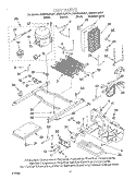 UNIT Diagram and Parts List for GS6SHAXKQ01  Whirlpool Refrigerator