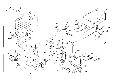 Unit Parts Diagram and Parts List for 106N14ES  Kenmore Refrigerator