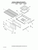 Part Location Diagram of WPW10206640 Whirlpool Left Drawer Guide