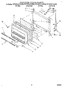FREEZER DOOR Diagram and Parts List for ET18NMXAN03  Whirlpool Refrigerator