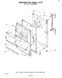 REFRIGERATOR DOOR , MISCELLANEOUS Diagram and Parts List for ET18CKXMWR2  Whirlpool Refrigerator