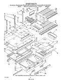 SHELF , LIT/OPTIONAL Diagram and Parts List for ET20DKXVF07  Whirlpool Refrigerator