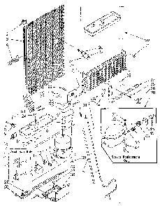 Unit Diagram and Parts List for ET18JKYSM03  Whirlpool Refrigerator