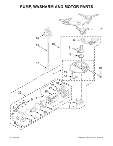 Part Location Diagram of W10380239 Whirlpool RING