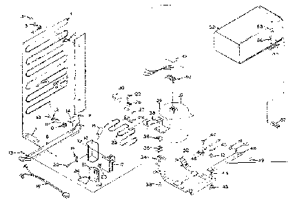 Unit Parts Diagram and Parts List for 106N12A  Kenmore Refrigerator