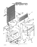 UNIT Diagram and Parts List for ET18NKXYN00  Whirlpool Refrigerator