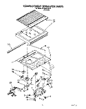 COMPARTMENT SEPARATOR Diagram and Parts List for ET20DKXXN10  Whirlpool Refrigerator