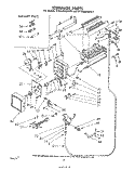 ICEMAKER , MISCELLANEOUS Diagram and Parts List for ET18JMXMWR1  Whirlpool Refrigerator