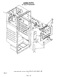 LINER Diagram and Parts List for ET18XKMWR0  Whirlpool Refrigerator