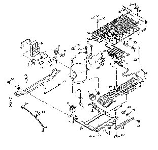 Unit Parts Diagram and Parts List for 106W16DL  Kenmore Refrigerator
