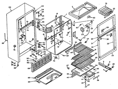 Part Location Diagram of 516938 Maytag Separator