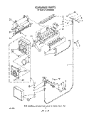 ICEMAKER, LIT/OPTIONAL Diagram and Parts List for ET18HMXSW06  Whirlpool Refrigerator