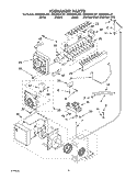 ICEMAKER PARTS - PARTS NOT ILLUSTRATED Diagram and Parts List for GS5SHGXLT01  Whirlpool Refrigerator