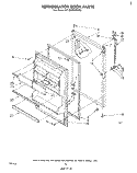 REFRIGERATOR DOOR , MISCELLANEOUS Diagram and Parts List for ET18XKXMWR2  Whirlpool Refrigerator