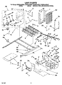 UNIT PARTS Diagram and Parts List for GS5SHAXSB01  Whirlpool Refrigerator