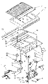 Compartment Separator Diagram and Parts List for ET20GKXSG01  Whirlpool Refrigerator