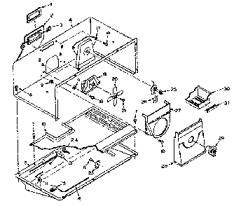 Refrigerator Freezer Parts Diagram and Parts List for 106U14EIML  Kenmore Refrigerator