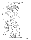 COMPARTMENT SEPARATOR Diagram and Parts List for ET18HMXWN00  Whirlpool Refrigerator