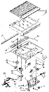 Compartment Separator Diagram and Parts List for ET20AKXSN07  Whirlpool Refrigerator