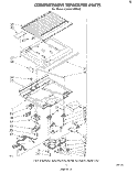 COMPARTMENT SEPARATOR Diagram and Parts List for ET18SCXMWR0  Whirlpool Refrigerator