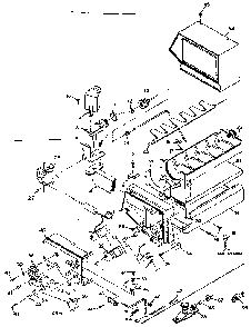 Refrigerator Automatic Ice Maker Parts Diagram and Parts List for 106S13GIMLY  Kenmore Refrigerator