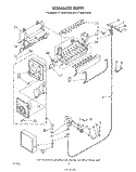 ICEMAKER , NOT ILLUSTRATED Diagram and Parts List for ET18JMXSW06  Whirlpool Refrigerator