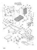 UNIT Diagram and Parts List for GD25SFXHS03  Whirlpool Refrigerator