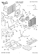 UNIT, LITERATURE Diagram and Parts List for  Whirlpool Air Conditioner