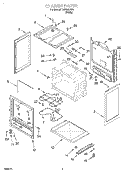 CHASSIS Diagram and Parts List for TEP325GW0  Estate Range