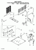 UNIT PARTS Diagram and Parts List for GR2FHTXVL01  Whirlpool Refrigerator