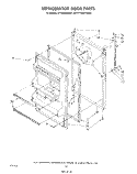 REFRIGERATOR DOOR , LIT/OPTIONAL Diagram and Parts List for ET18JMYSN05  Whirlpool Refrigerator