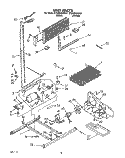 UNIT Diagram and Parts List for ET20NKXWW01  Whirlpool Refrigerator