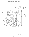 REFRIGERATOR DOOR , NOT ILLUSTRATED Diagram and Parts List for ET18JKXMWR7  Whirlpool Refrigerator
