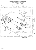 8576353 BURNER ASSEMBLY Diagram and Parts List for  Whirlpool Dryer