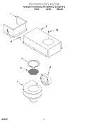 SECTION Diagram and Parts List for KECD805HWH2  KitchenAid Cooktop