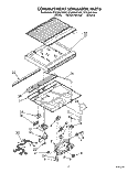 COMPARTMENT SEPARATOR Diagram and Parts List for ET20ZKXYN01  Whirlpool Refrigerator