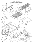 UNIT Diagram and Parts List for ET20NMXAN02  Whirlpool Refrigerator