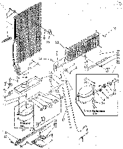 Unit Diagram and Parts List for 1068694610 SKR401W0 Kenmore Refrigerator