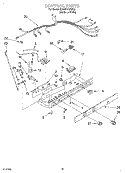 CONTROL Diagram and Parts List for GD22DKXHW03  Whirlpool Refrigerator