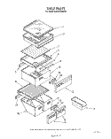 SHELF Diagram and Parts List for ED25RQXWW00  Whirlpool Refrigerator