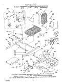 UNIT Diagram and Parts List for GD27DIXHS02  Whirlpool Refrigerator