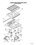 COMPARTMENT SEPARATOR Diagram and Parts List for ET20GMXXN00  Whirlpool Refrigerator