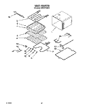UNIT Diagram and Parts List for KEBS276XBL3  KitchenAid Wall Oven