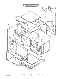 UPPER OVEN, OPTIONAL Diagram and Parts List for KEBS276WBL3  KitchenAid Wall Oven
