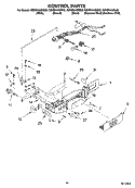 CONTROL PARTS Diagram and Parts List for GD5SHAXNL03  Whirlpool Refrigerator